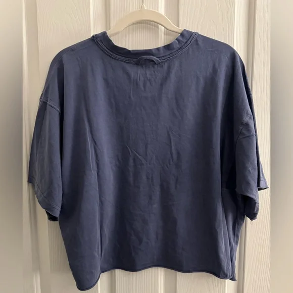 Free People Movement Inspire Tee NWT Blue Indigo - Picture 9 of 11